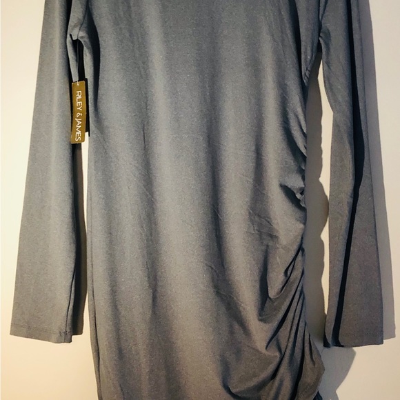 Cotton Long Sleeve Dress New Soft  dress  drawl string on side . Soft Cotton - Picture 6 of 6